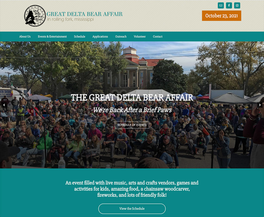 Great Delta Bear Affair Website