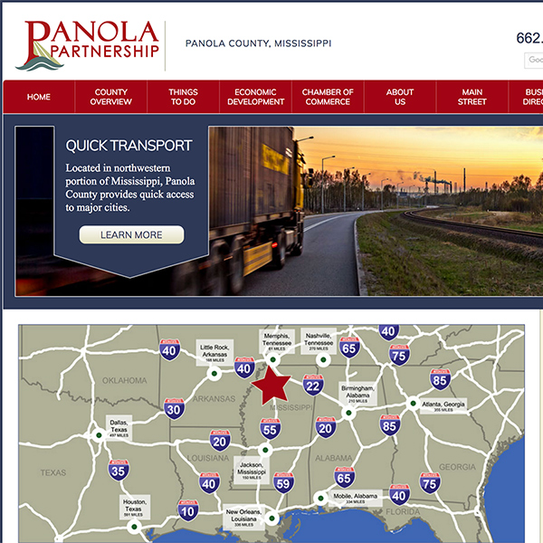 Panola Partnership Website