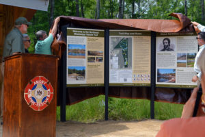 Unveiling the first three signs on the trail