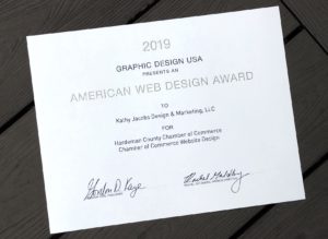 2019 Graphic Design USA American Web Design Award