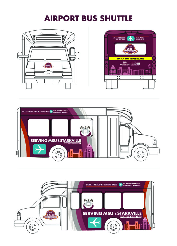 Starkville MSU SMART Bus full design