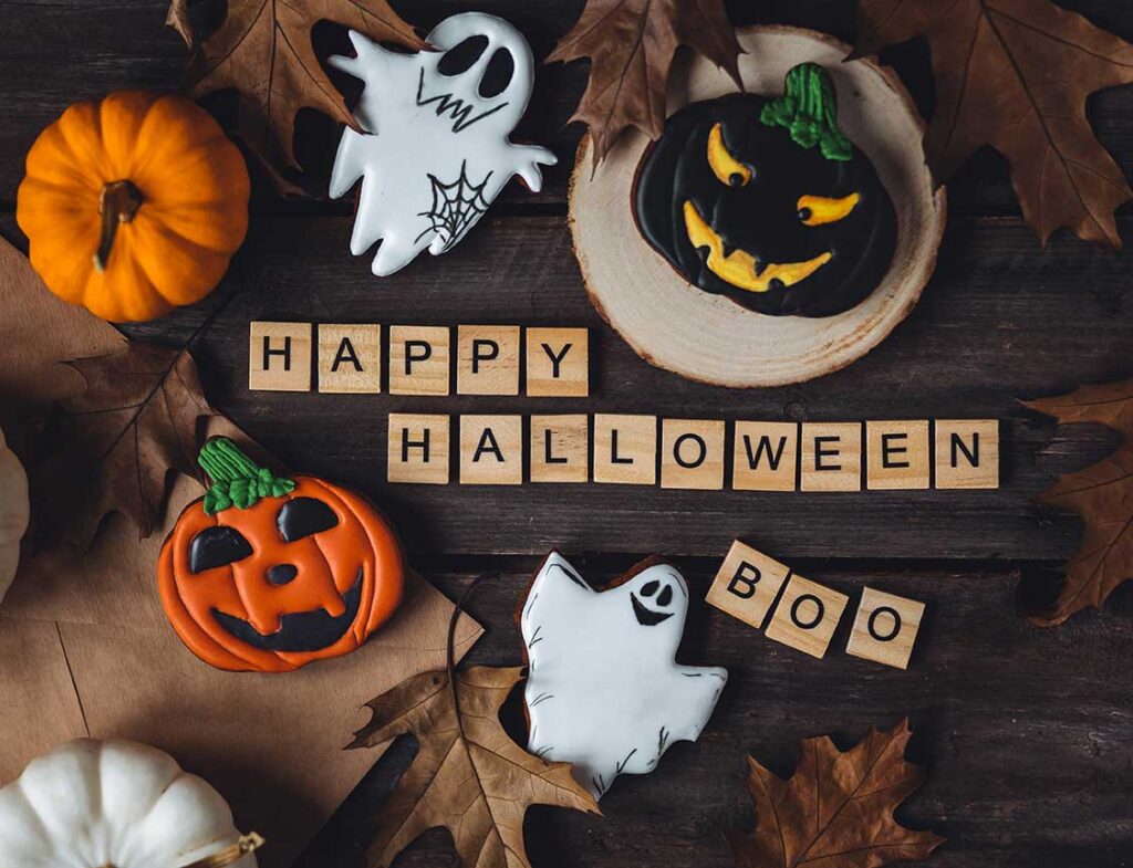 Happy Halloween sign