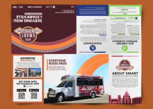 MSU SMART Bus Brochur redesign