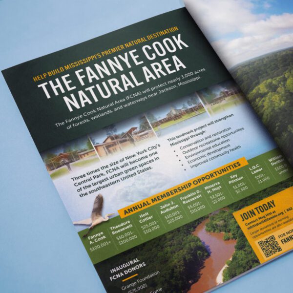 Fannye Cook Natural Area Magazine Ad