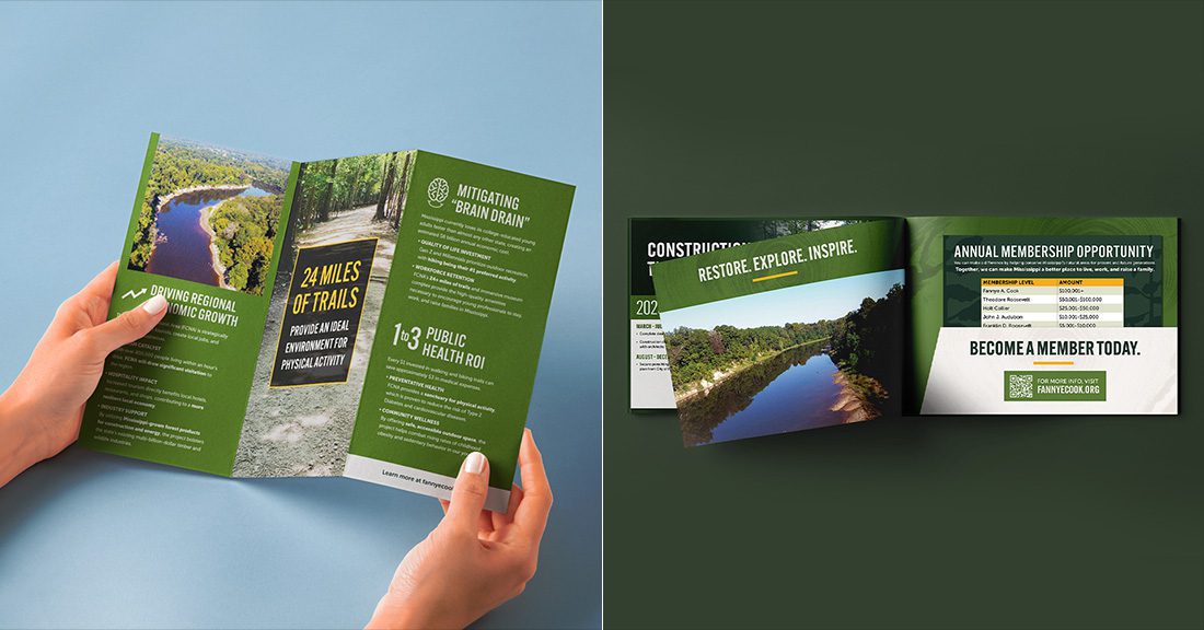 Fannye Cook Natural Area Brochure and Naming Opportunities Book
