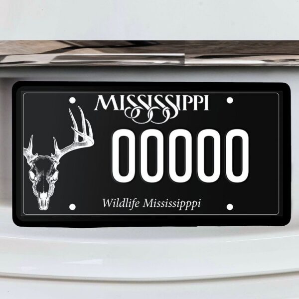 Wildlife Mississippi Specialty License Plate Design