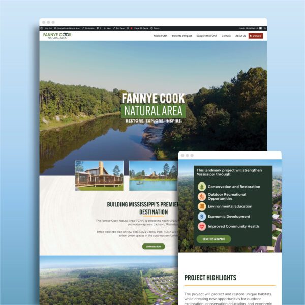 Fannye Cook Natural Area Website