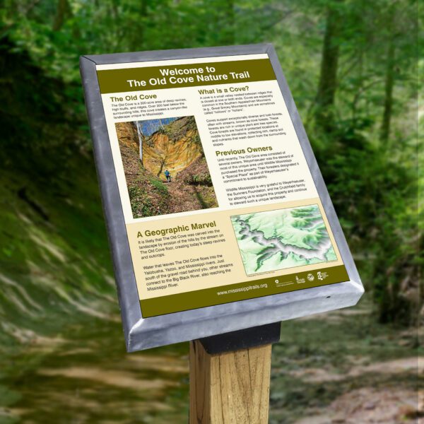 Old Cove Interpretive Outdoor Signs